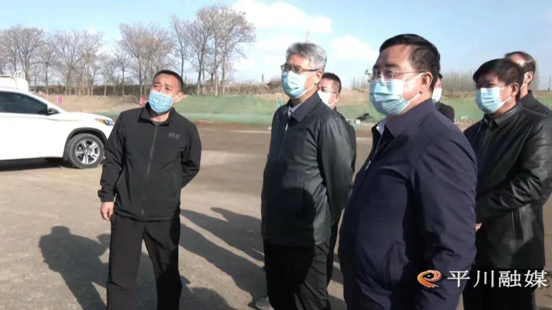 区委书记高启福,区委副书记,区长来进明陪同调研.转载来源:平川融媒
