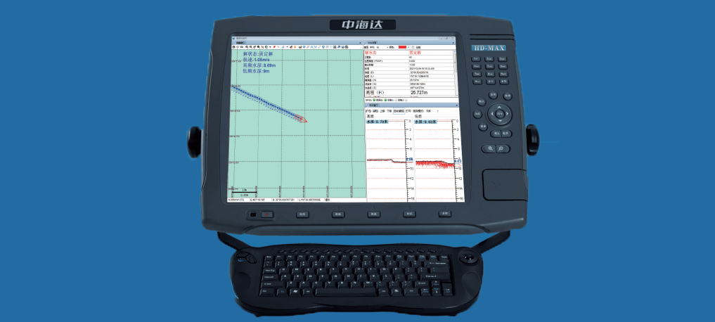 1940米中海达双变频测深仪成功挑战大水深
