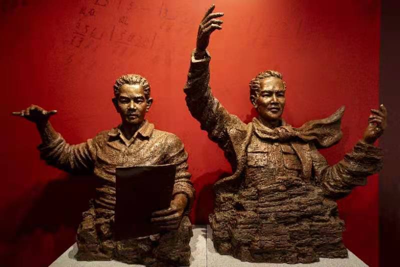 双星耀中华人民音乐家聂耳冼星海的革命之路巡展在广州启动