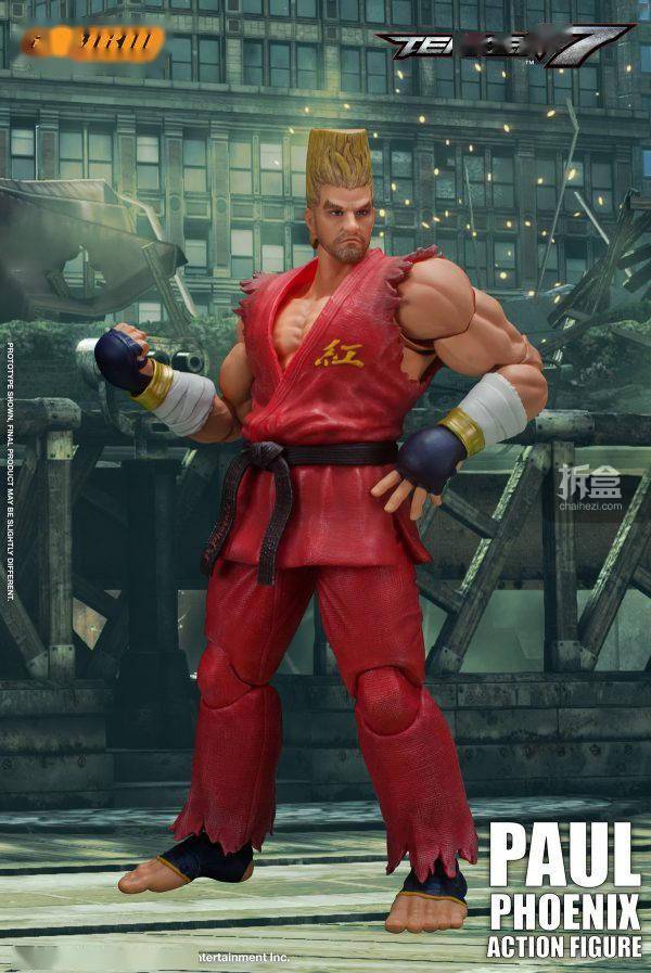 stormtoys铁拳7paulphoenix保罗菲尼克斯6寸可动人偶