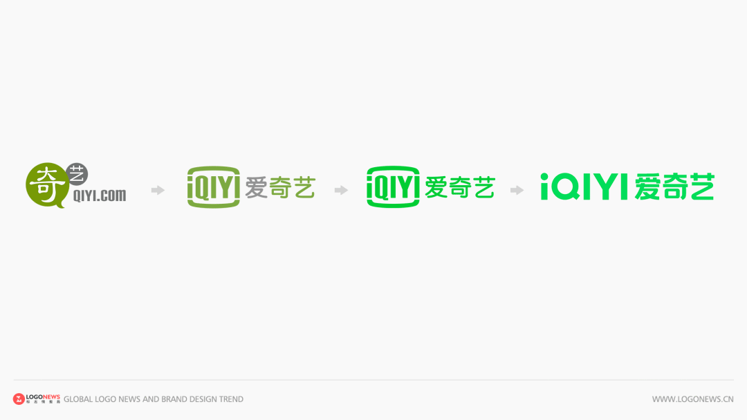 天了爱奇艺换新logo了