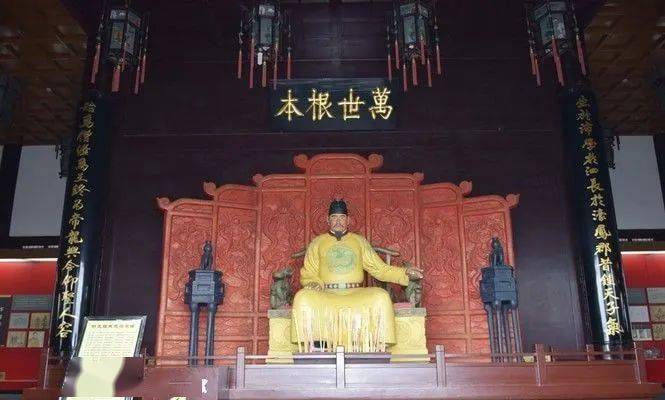 全国各地朱元璋雕像一览表朱家人必看