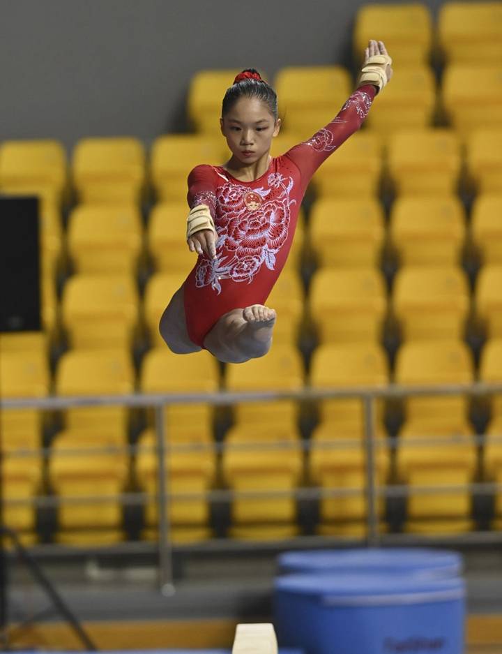 体操亚锦赛中国队夺得女子团体冠军