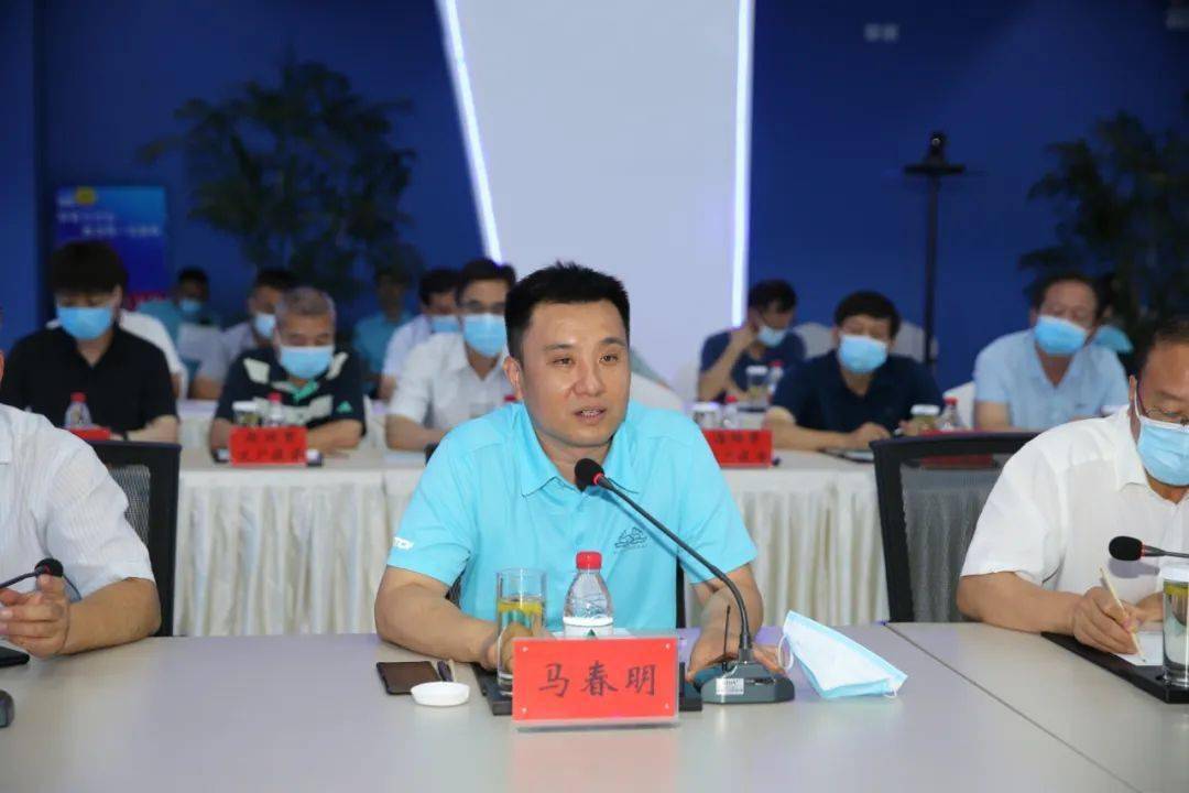 云台山景区管理局局长马春明介绍防汛工作▼洛阳市文化