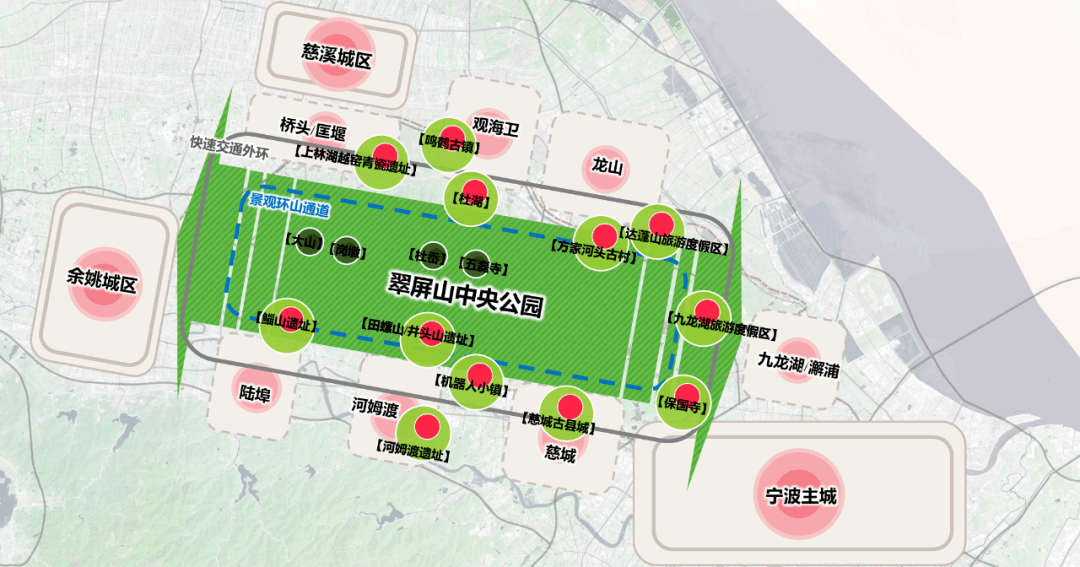 打造翠屏山中央公园或将成为宁波又一文化地标