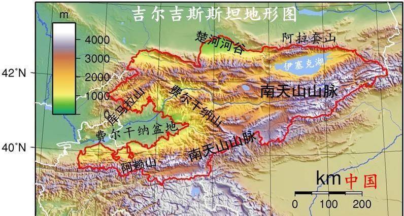 吉尔吉斯斯坦之殇:北方楚河河谷与南方环费尔干纳盆地的