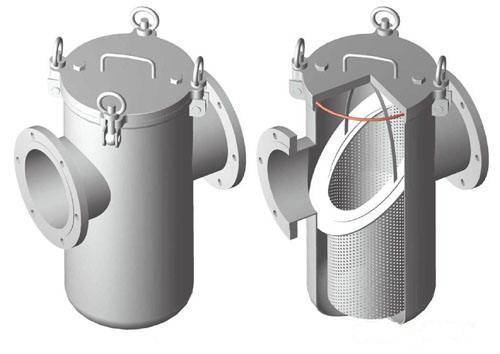 srb34高低篮式过滤器_不锈钢_生产厂家_凯利科