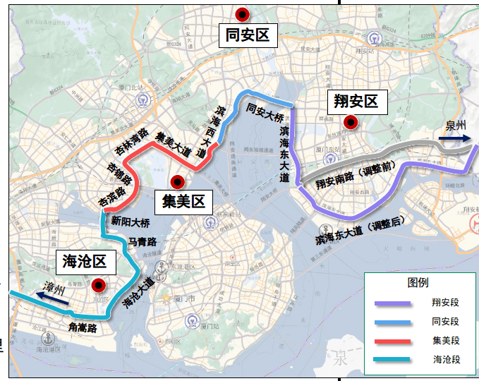 东眺大小金门，西看鹭岛！厦门将添一条2.8公里滨海景观带