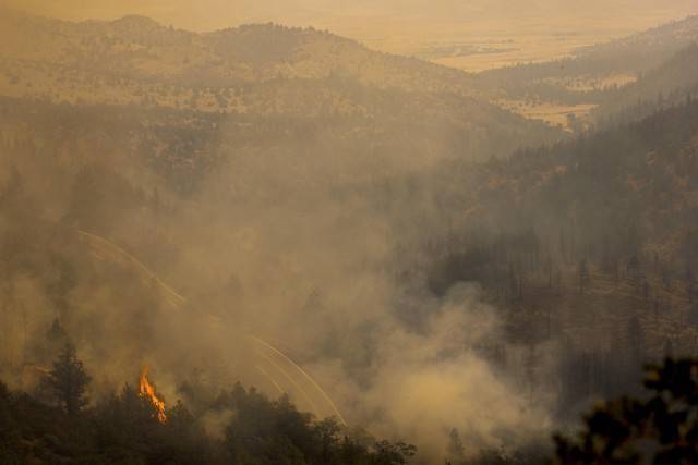 美国加州山火肆虐 已烧毁1620公顷土地