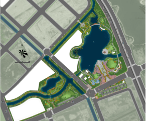 【最新】美兰湖中央公园建设四季效果图出炉，预计2024年一季度建成开放