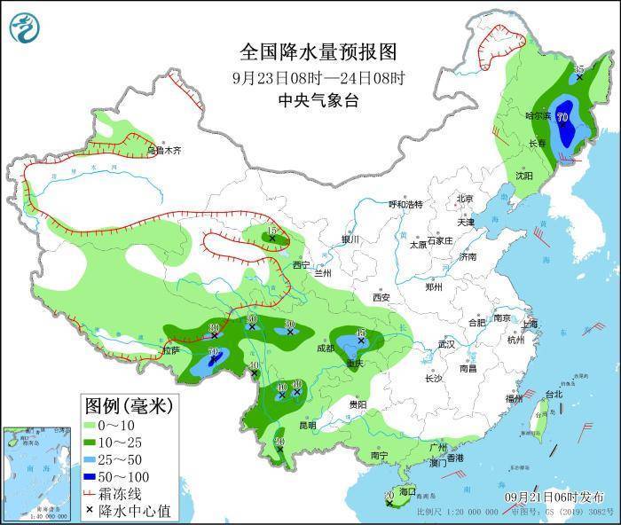 西南地区多降水天气 冷空气将影响我国北方地区