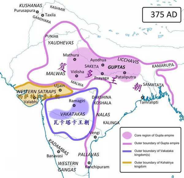 印度地区古代始终诸国林立,混战不断,屡次被异族入侵_世纪_朱罗_西北