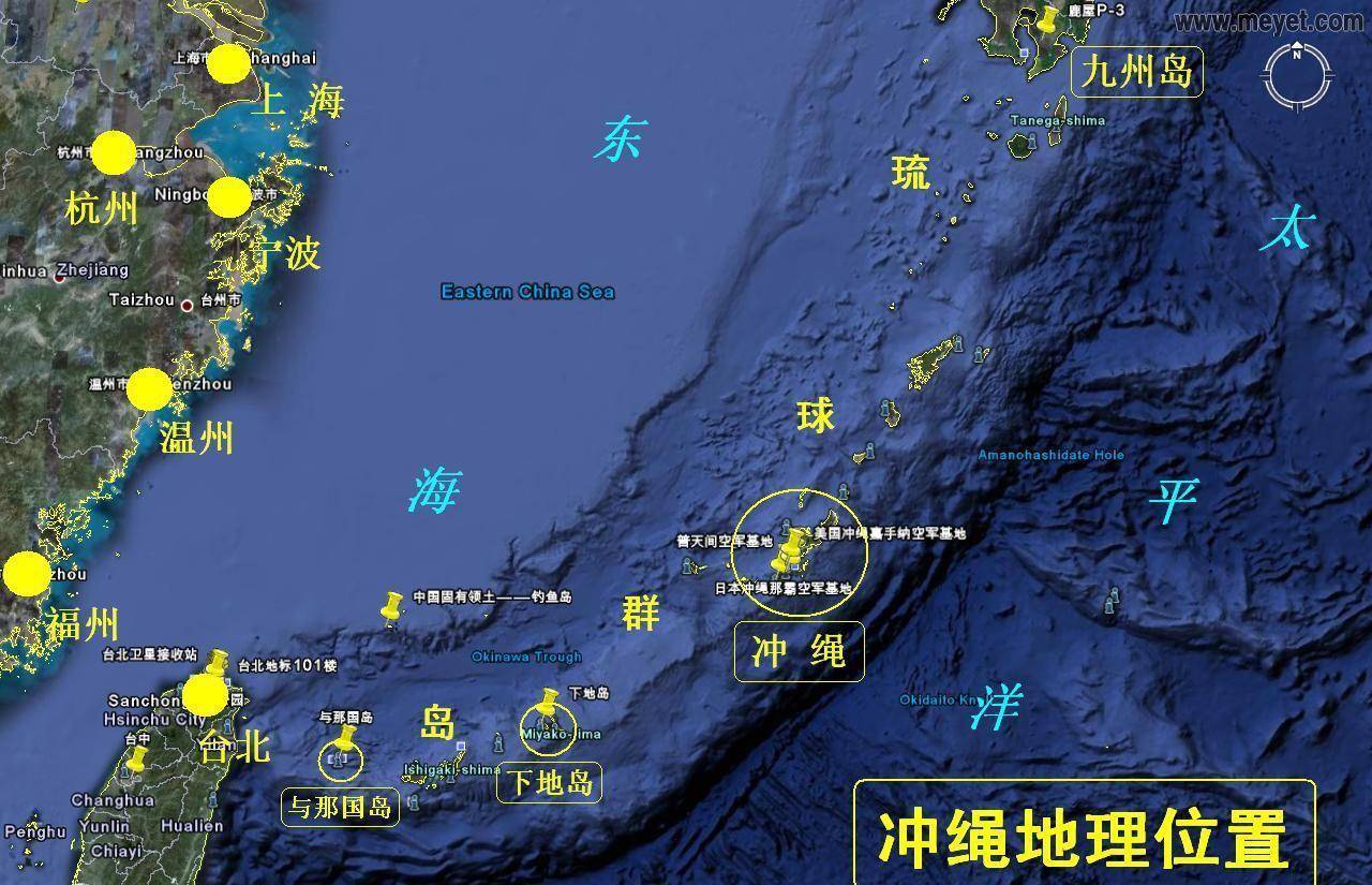 也是支援美军在朝鲜半岛,日本列岛,南洋群岛的关键岛屿