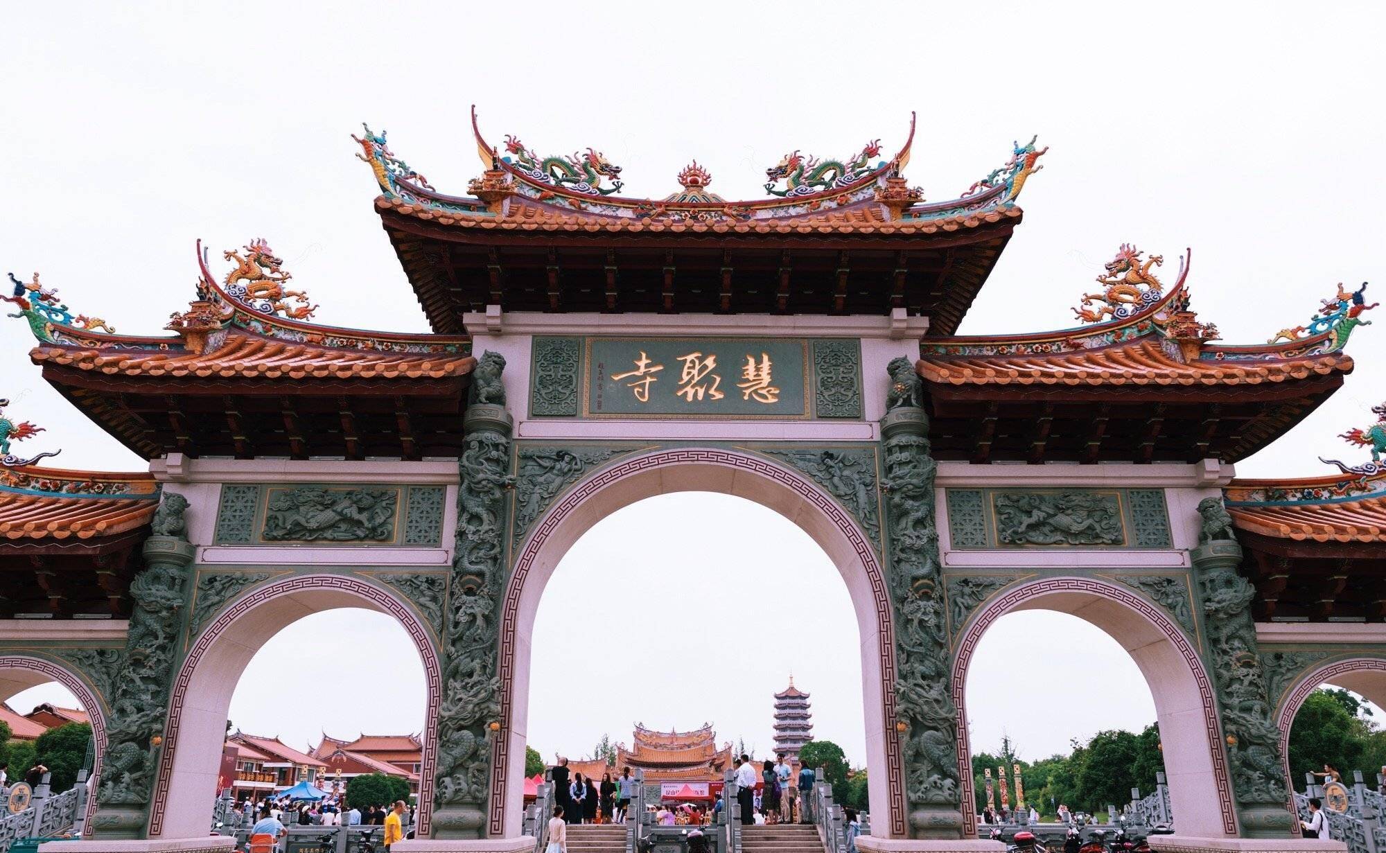 昆山慧聚寺，至今1500多年历史的古寺，华东规模最大的妈祖庙