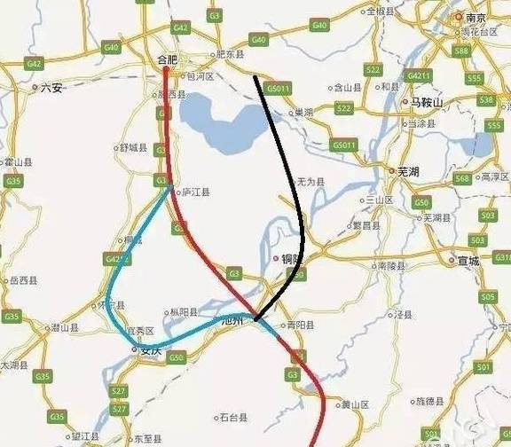 直接结果就是合池城际高铁将会建设,而合肥至铜陵城际,那肯定