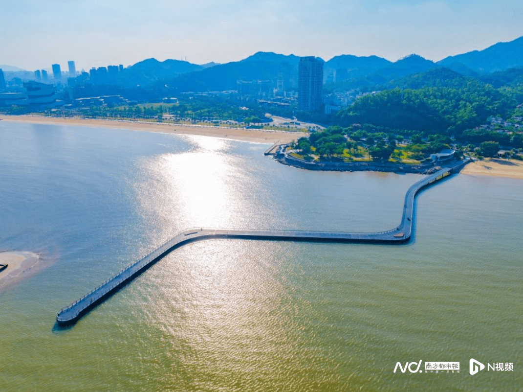 珠海海天驿站景观栈道建成开放