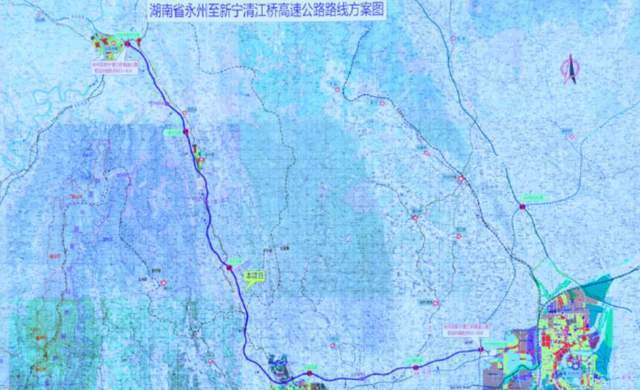 永新高速公路就是湖南正在建设的一条高速公路,全线都建设于永州境内