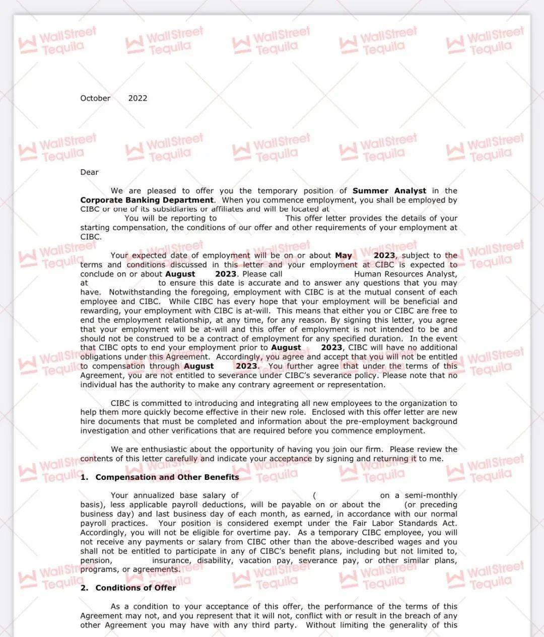 banking 2023年暑期实习offer。来听听这位学员眼中的corporate banking