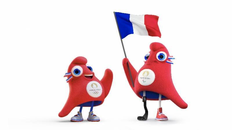 2024巴黎奥运会和残奥会不祥物公布，“小红帽”外型惹眼