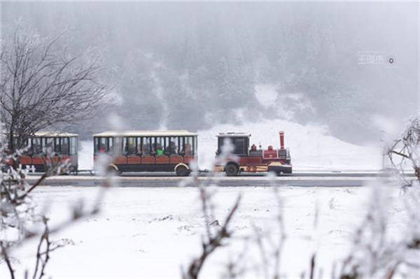 重庆迎断崖式降温，仙女山浪漫雪景已“打包”急待发货