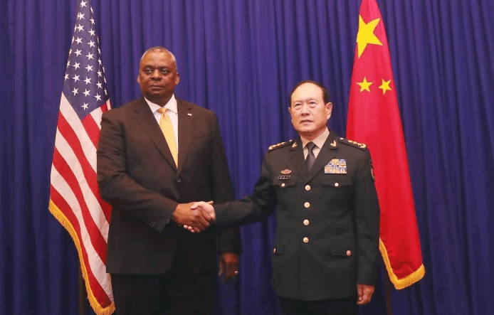 中国防长提醒美国防长：台湾是中国的台湾，解决台湾问题是中国人自己的事