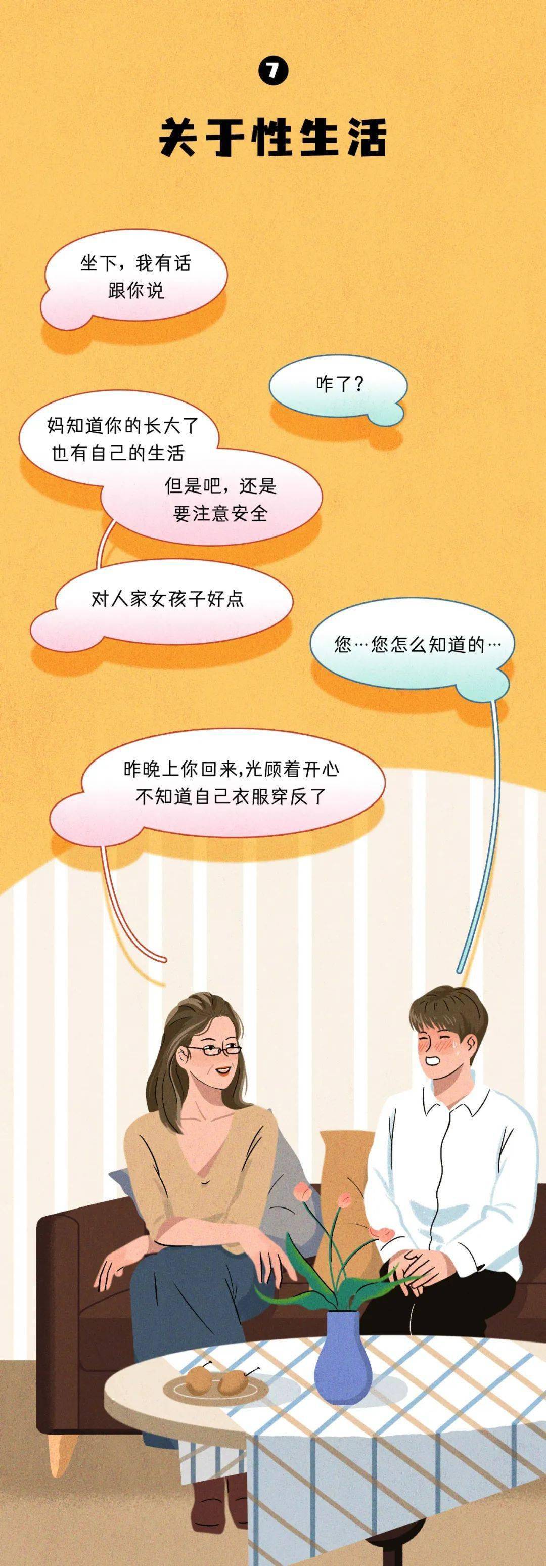 你妈是怎么发现你有性生活的？