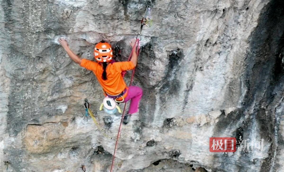 8岁女孩刷新“中国攀”最小年龄纪录，父亲：女儿希望能站上奥运会的领奖台