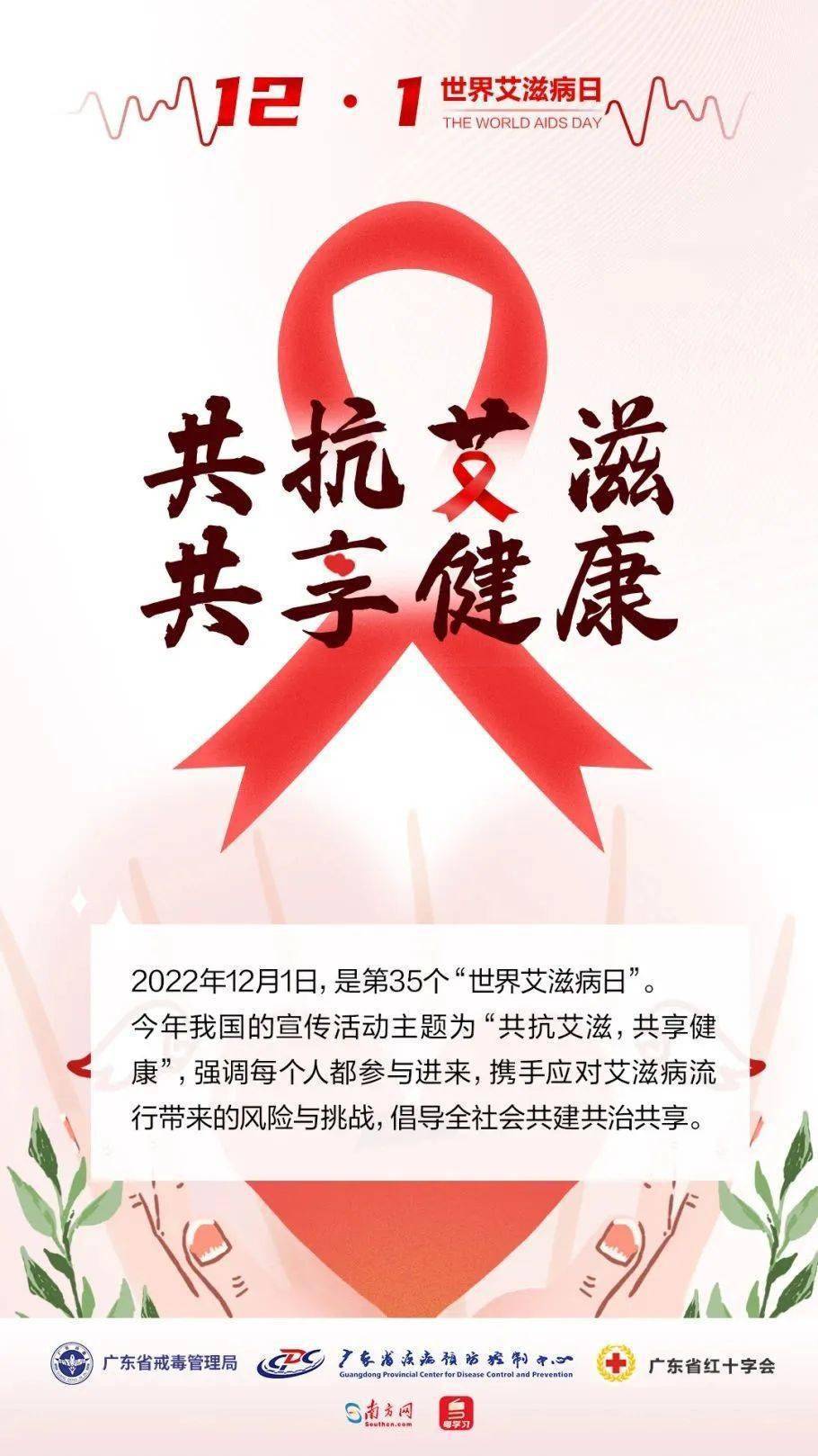 世界艾滋病日 | 8图读懂，防艾也防毒