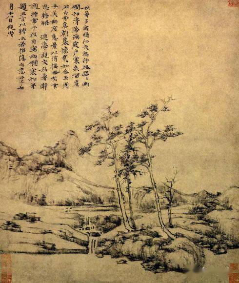 国画的荒寒境界_王维_中国_山水画