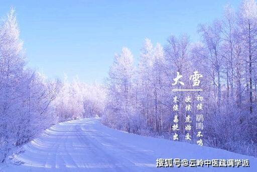 《疏调节气谈》大雪_养生_人体_阳气