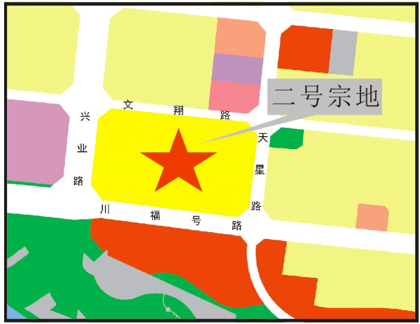 贤街道,兴业路以西,文汇路以北(栖贤南片区a02-1地块)位于崇州市街子