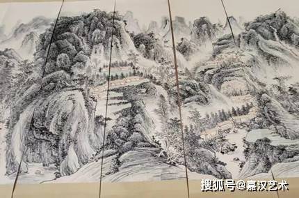 安徽嘉汉广告:黄宾虹"山水图"国画精品赏析_笔墨_黄山市_古人