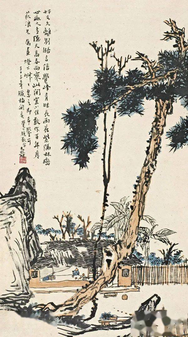 被画画“耽误”的“诗人”潘天寿