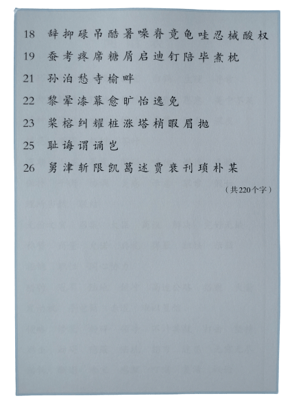 部编版1-6年级语文上册识字表、写字表生字大全！（带拼音）  一年级作文 第27张