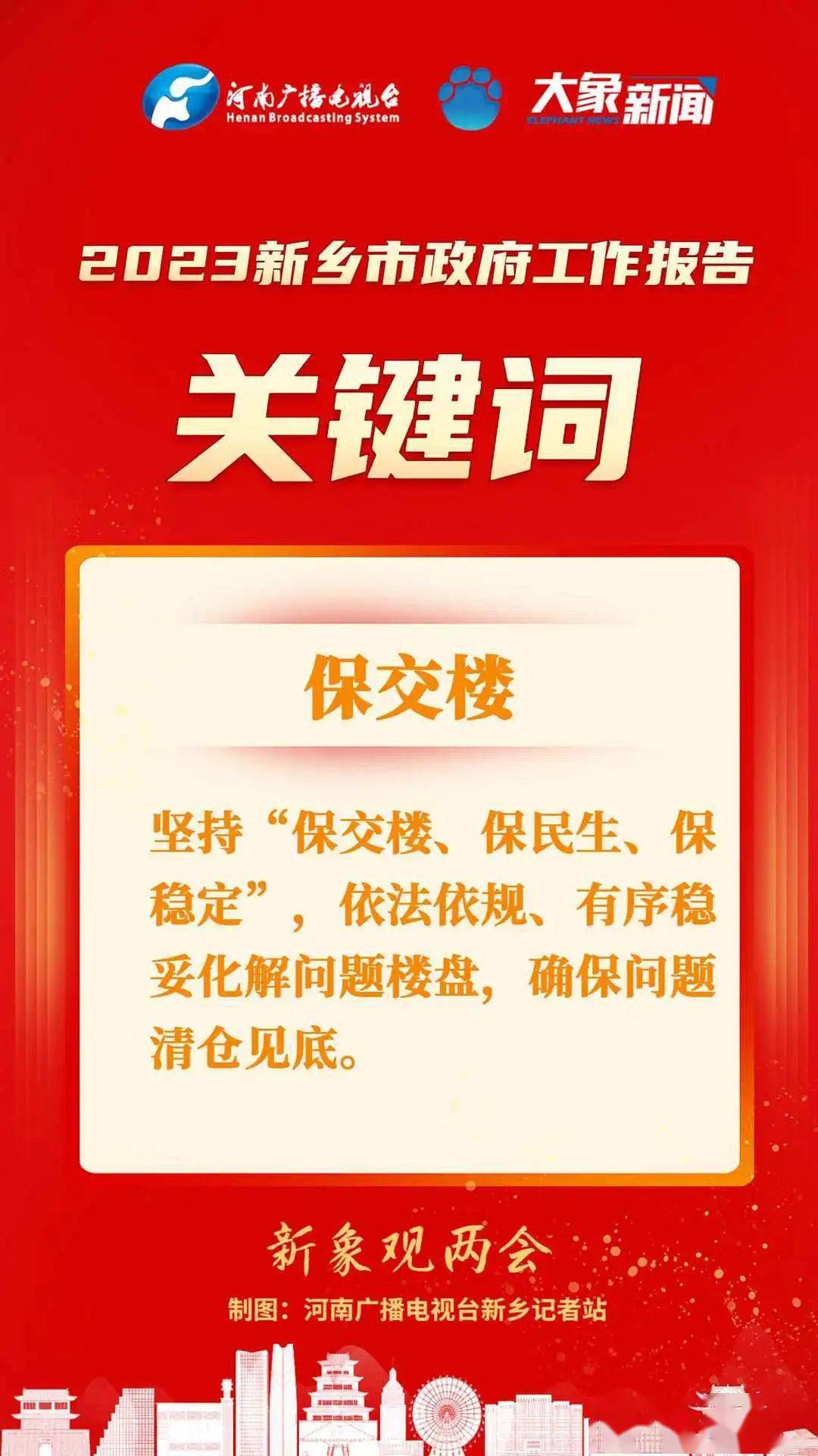 12个关键词，读懂新乡市政府工作报告