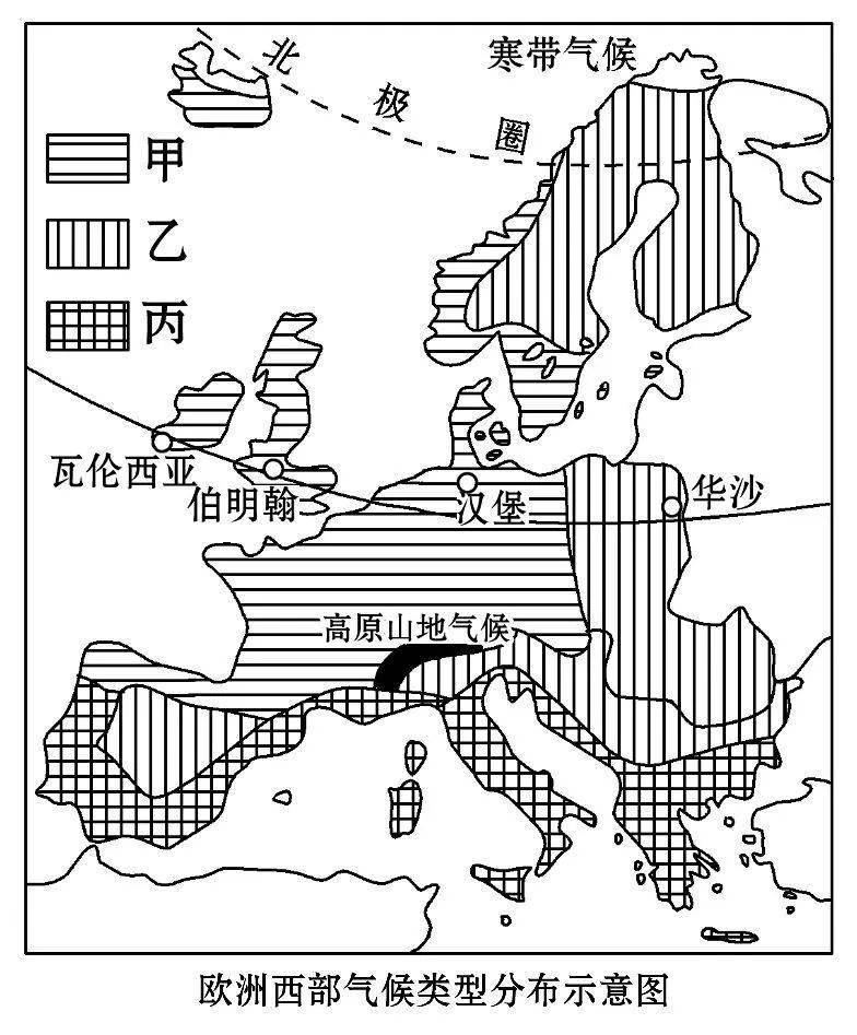 大气运动常识点最全梳理，空白＋彩色世界区域天文填图（可下载）