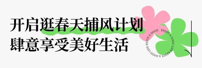 @女神们，在惬意春日来一场浪漫的捕风方案！