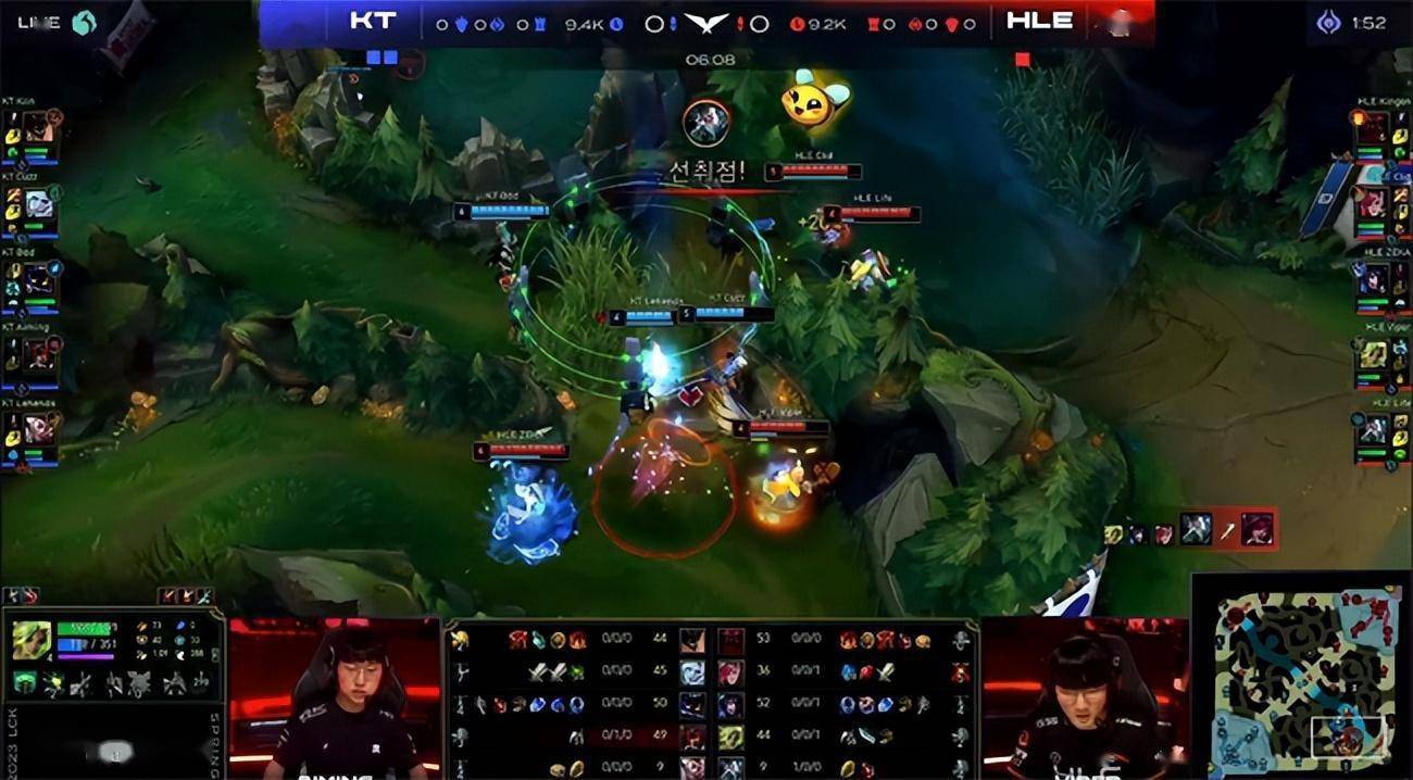 LOL-LCK：Bdd小法师对位单杀Zeka妖姬，KT全面压造3-1裁减HLE！