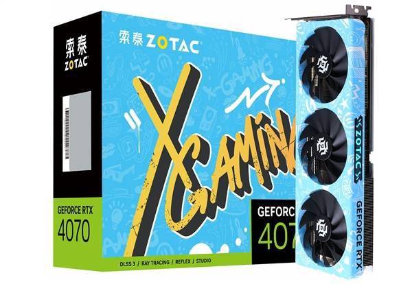 索泰首发三款RTX 4070：天启功耗解锁250W！5399元