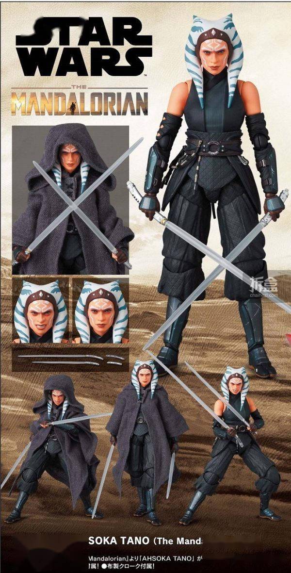 MAFEX 星球大战 曼达洛人 TV版 阿索卡·塔诺可动听偶