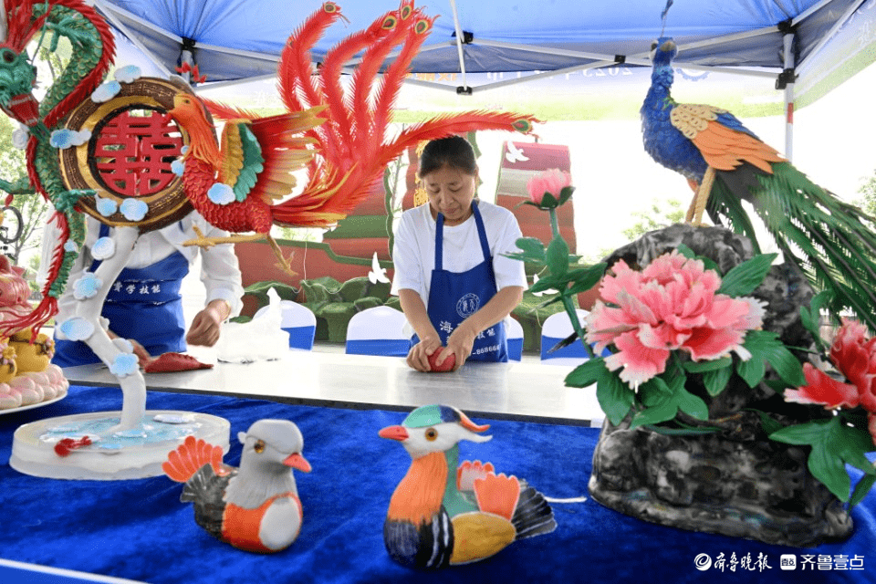 争当“技能状元”，济宁市旅游职业技能竞赛在微山岛开幕