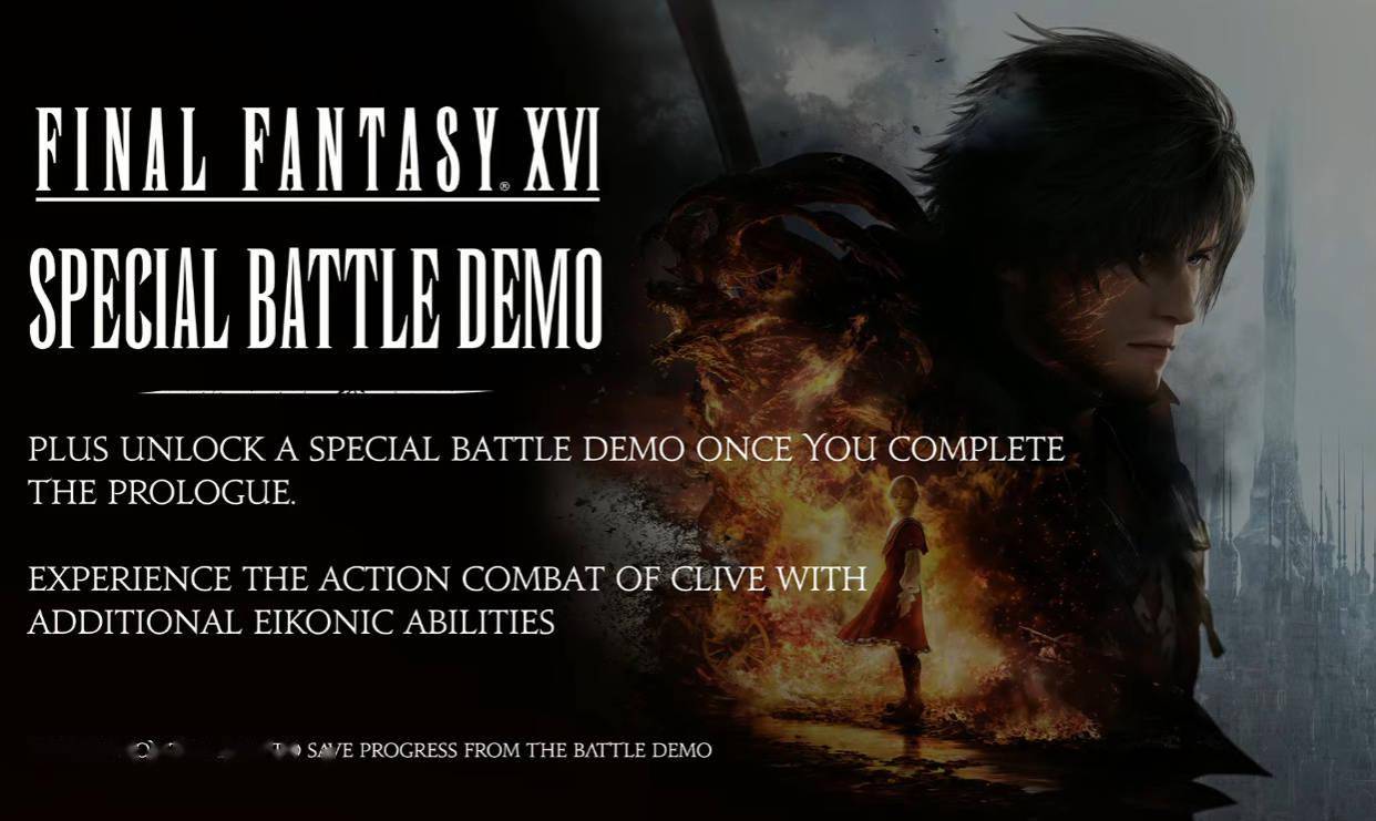 《最终幻想 16》游戏试玩 Demo 今日 16:00 上线 PS 商城
