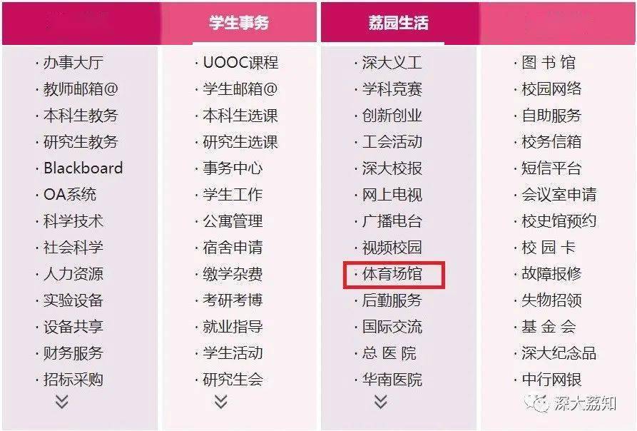 新生必看!深大常用网站大全,带你玩转深大内部网『深大荔知』
