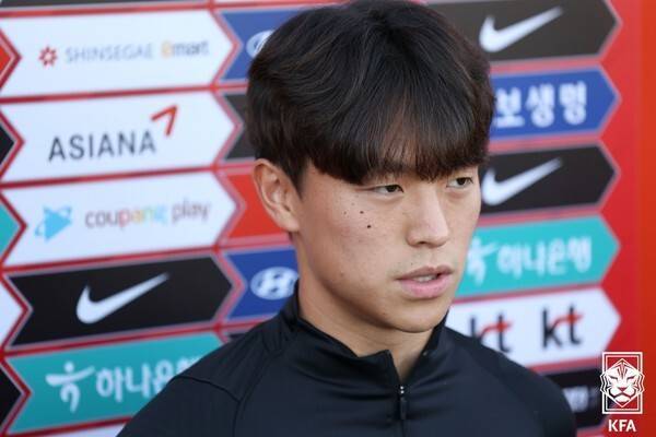 韩国国奥球员：U23亚洲杯与日本、中国同组非坏事，会更很认真紧张备战