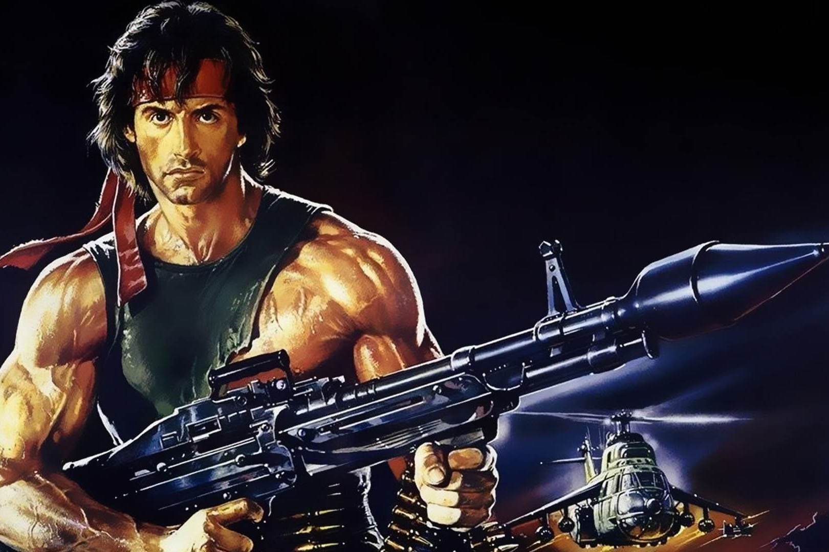 混剪第一滴血45史泰龙经典动作电影场面惨烈血肉横飞全程硬