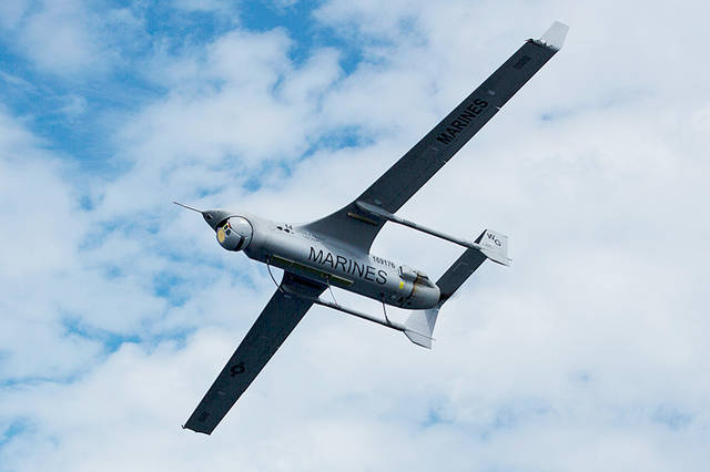 美国海军陆战队首次在澳大利亚部署rq-21"黑杰克"无人机