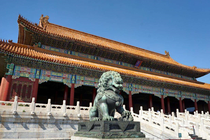 光绪皇帝大婚之际一把大火将太和门烧毁皇帝居然很开心