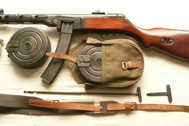 人民的冲锋枪苏联波波沙冲锋枪