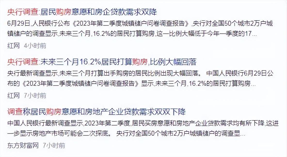 央行释放重要信号，楼市出现一个重大变化，救市政策呼之欲出？ 搜狐大视野 搜狐新闻