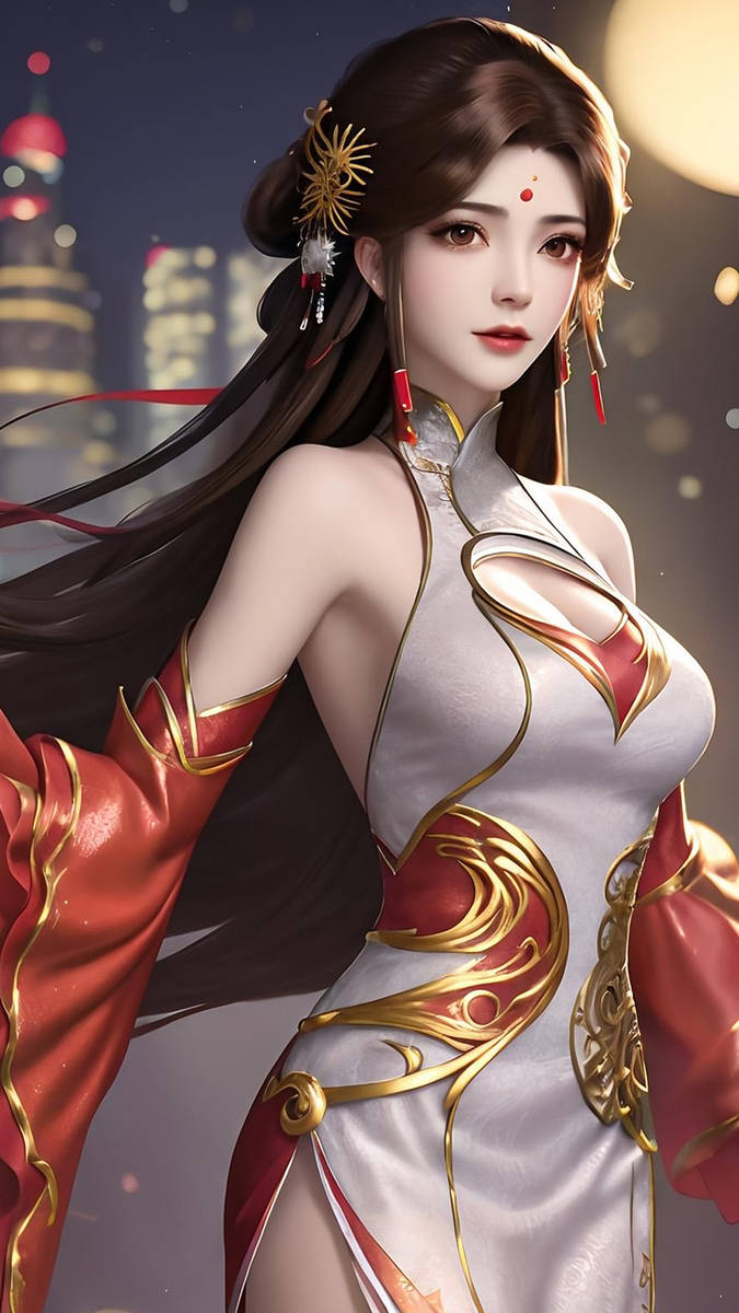 国漫女神ai高清图集分享火灵儿唐紫尘苏沐